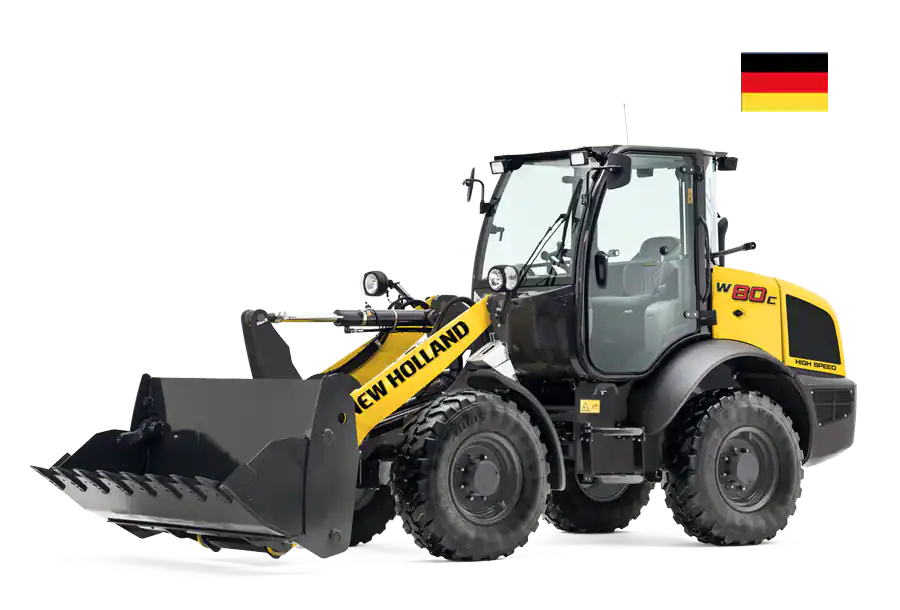 new holland kompaktradlader stufe v gelb