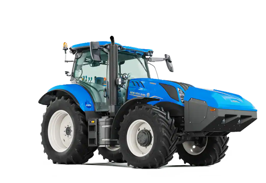 new holland traktor t6 methane power blau