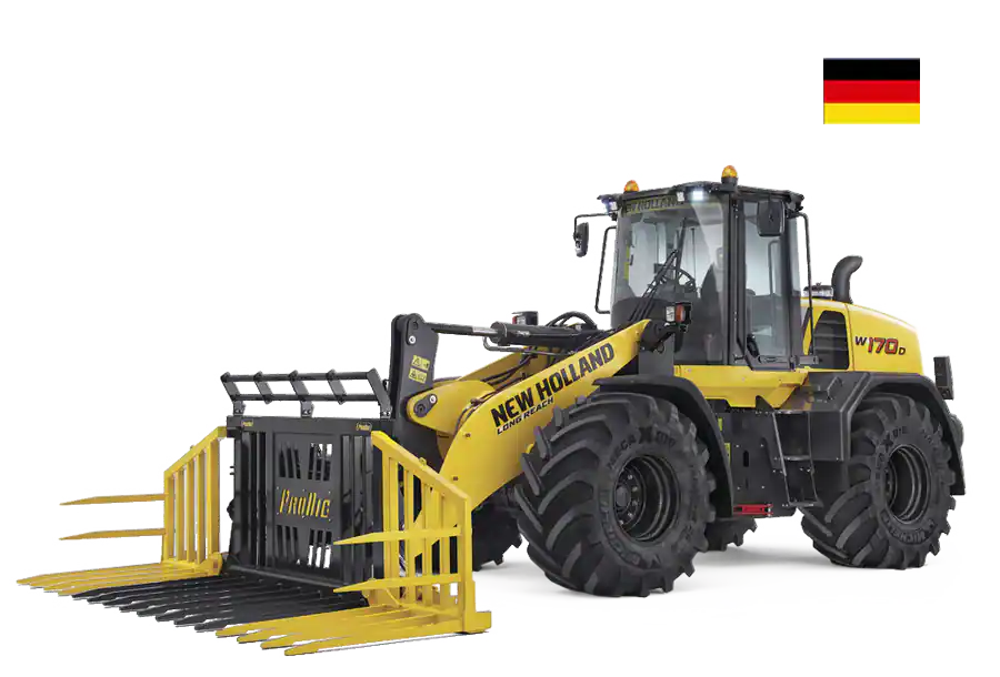 new holland radlader stufe v gelb